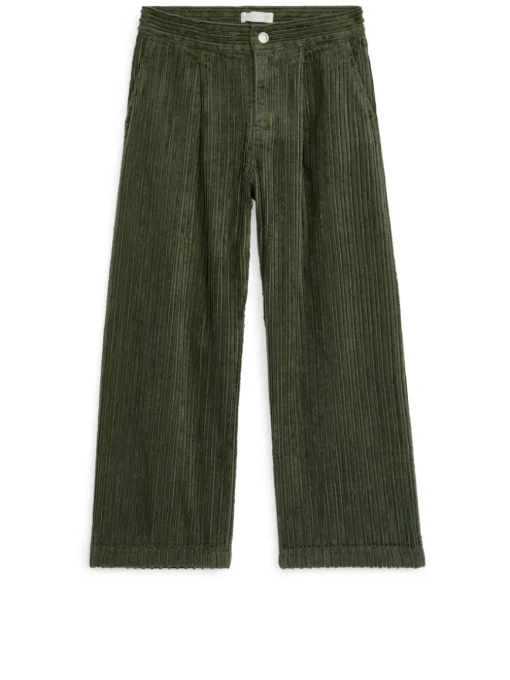 Wide Corduroy Trousers