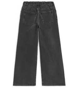 Wide Denim Trousers