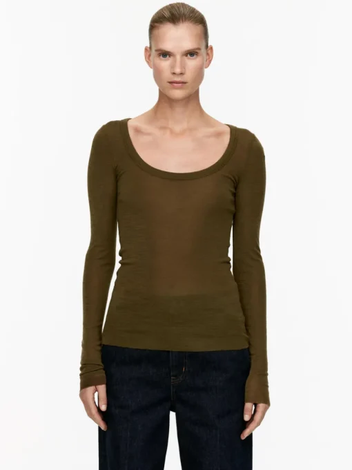 Wool Rib Top