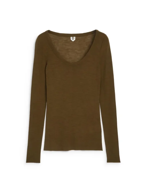 Wool Rib Top