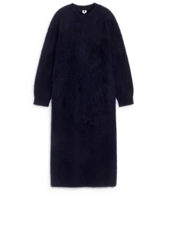 Wool-Mohair Blend Dress
